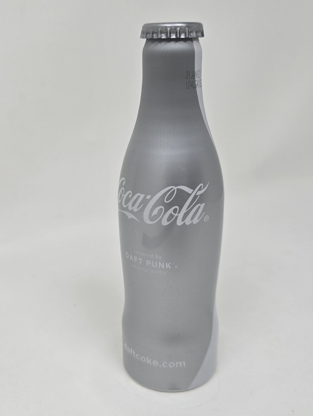 Limited Edition Daft Punk Coca Cola Glass Metal Alloy Bottle Music Band RARE - Picture 3 of 16